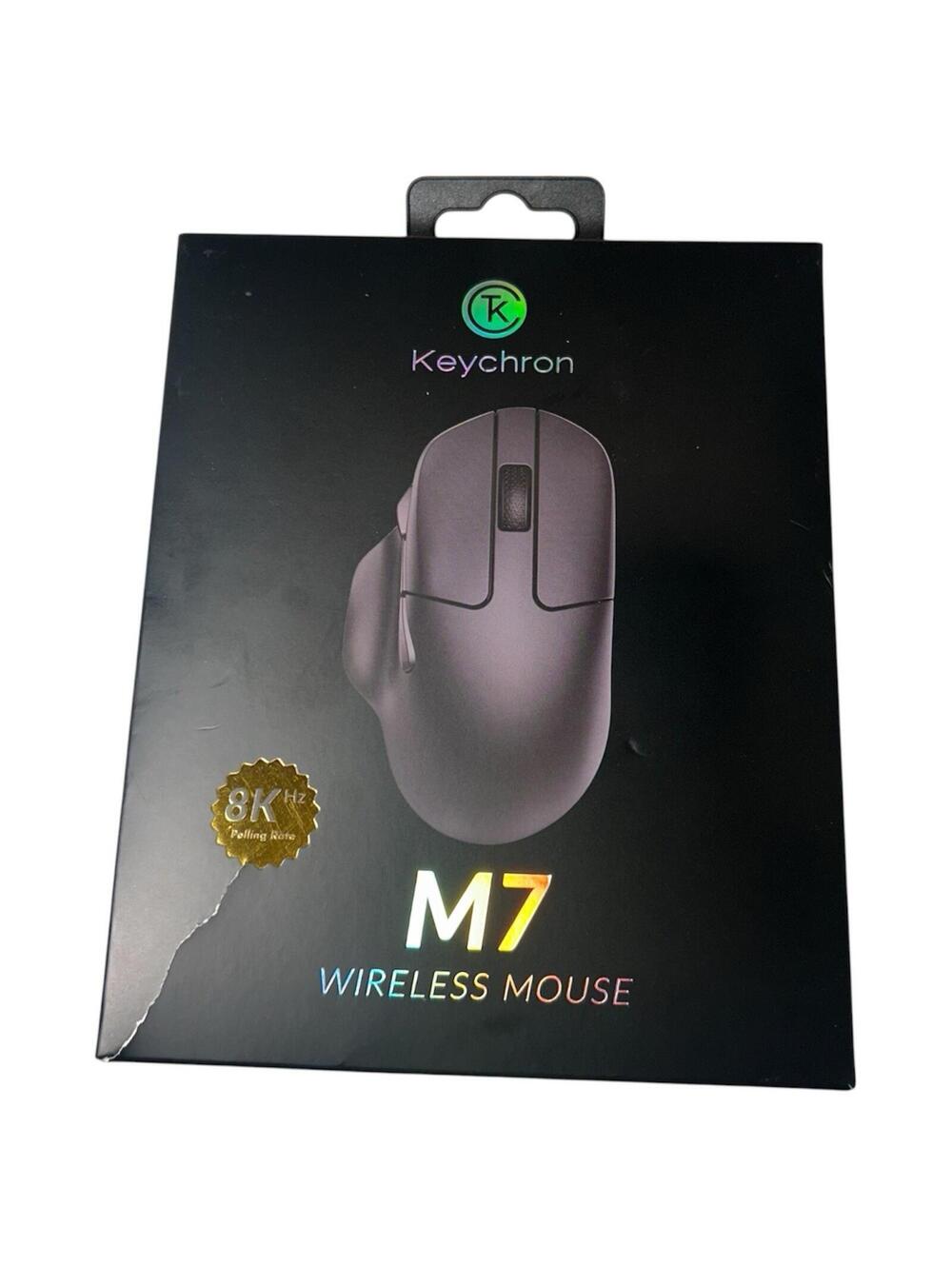 Keychron M7 Wireless Gaming Optical Mouse 8k Hz Polling Rate - New / Open Box
